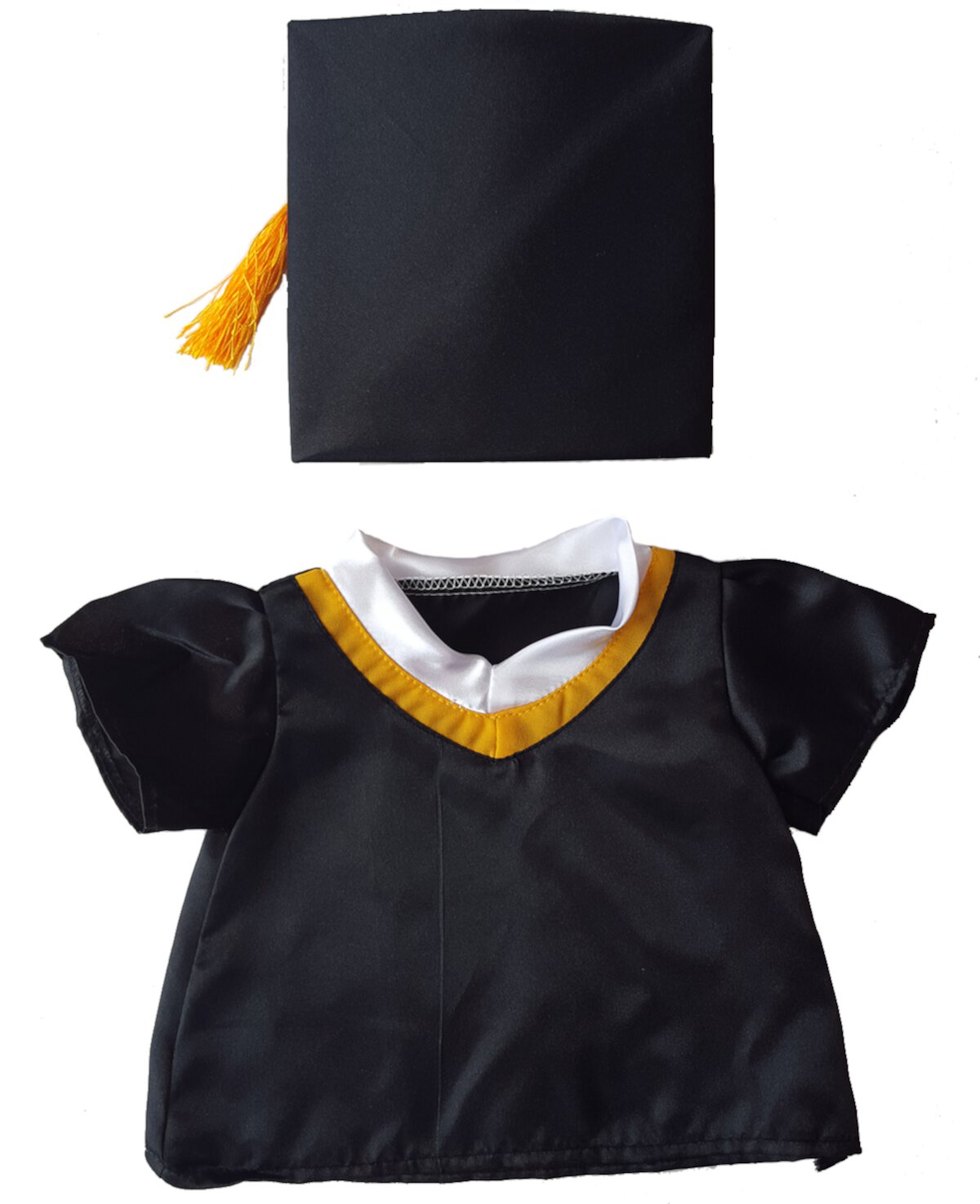 Graduation Cap & Gown Outfit Teddy Bear Clothes Fits Most 14" - 18" Build-a-bear and Make Your Own Stuffed Animals Stuffems Toy