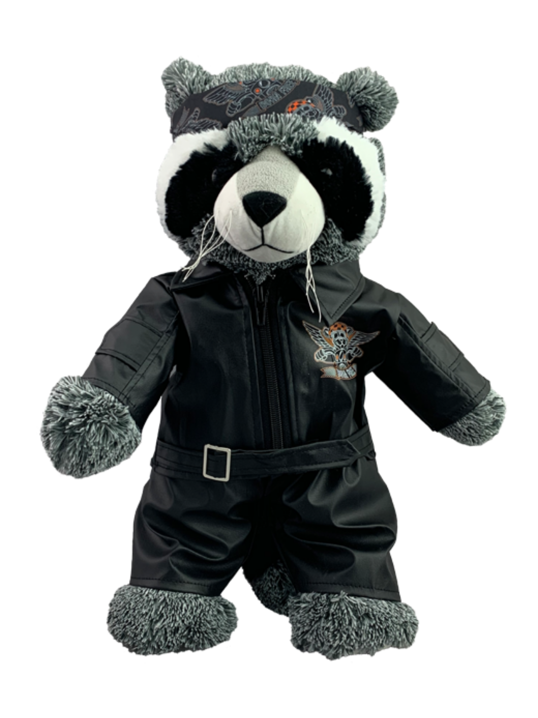 New Biker Outfit for Teddy Bears - Fits Most 14"-18" Build-A-Bear and Make Your Own Stuffed Animals Stuffems Toy