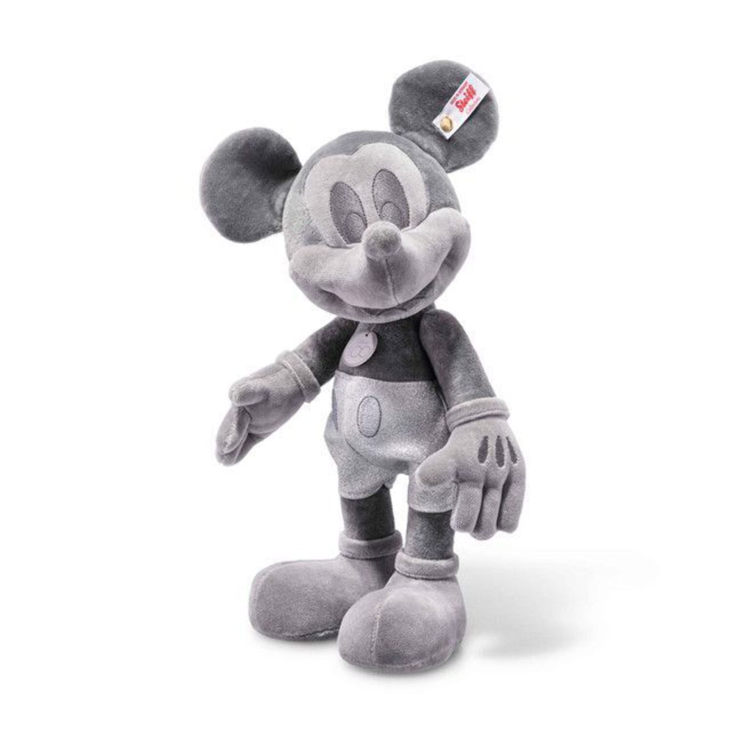 Steiff Disney D100 Platinum Mickey Mouse Teddy Bear EAN 356018 Unknown