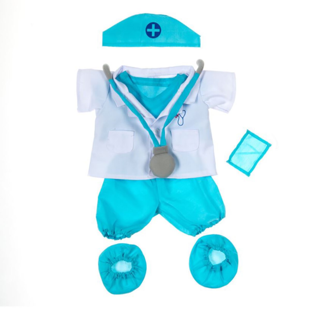 doctor outfit teddy bear clothes fit 14" - 18" build-a-bear, vermont teddy bears, and make your own stuffed animals Stuffems Toy