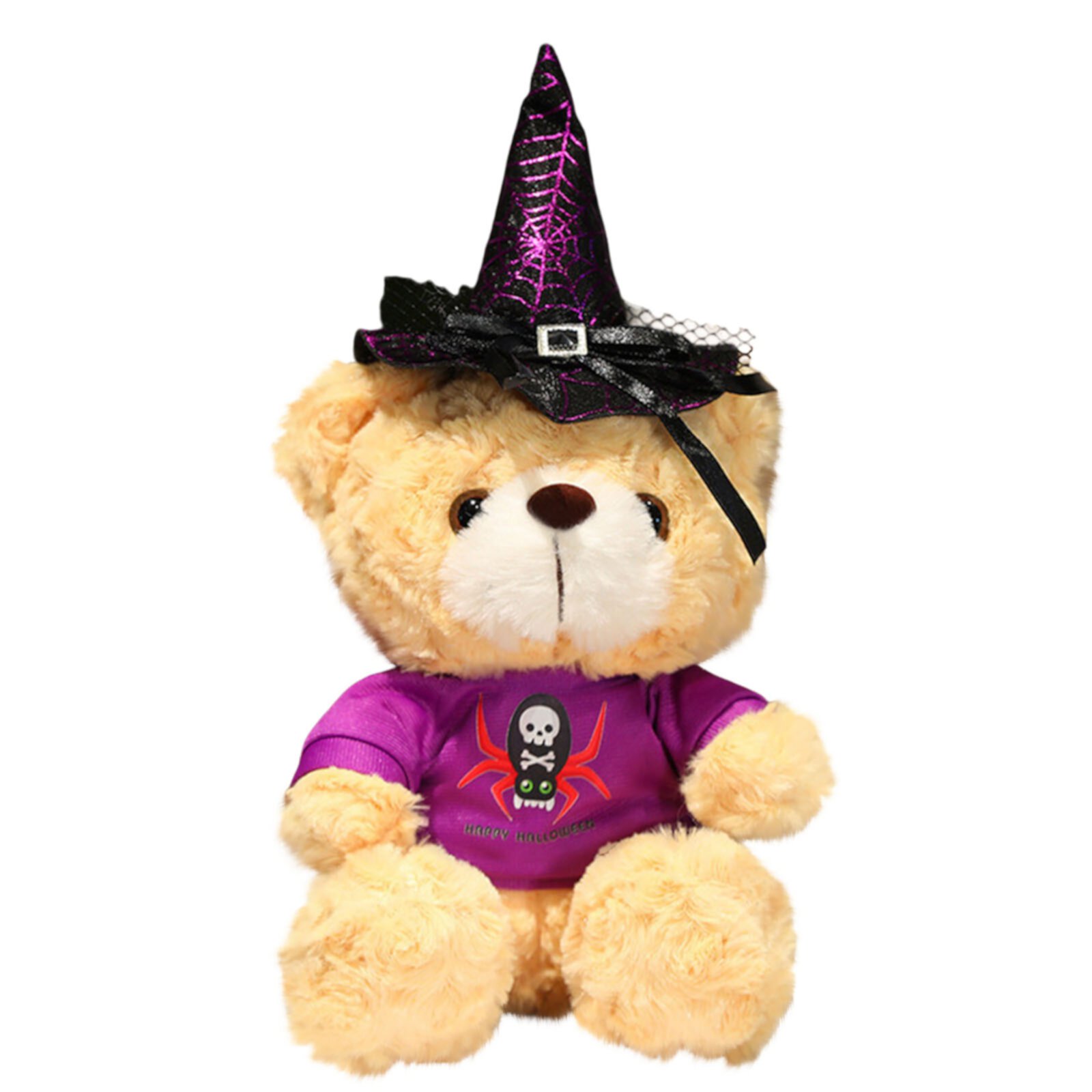 2025 Upgraded Halloween Teddy Bear Plush Doll Hat Wearing Bear Doll Clearance Sale Langlia