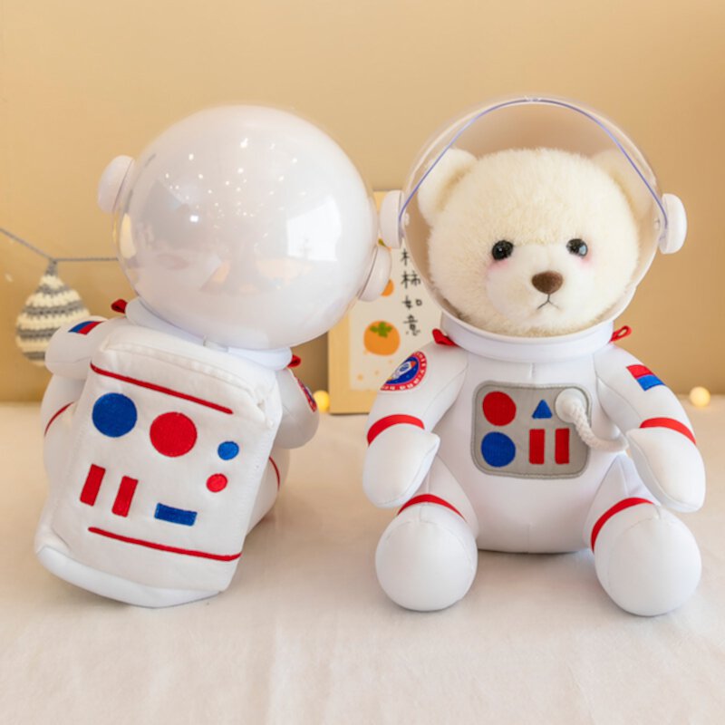 12'' Teddy Bear Stuffed Animal Space Bear Astronaut Bear Plush Toy Gifts(white) Unbrand