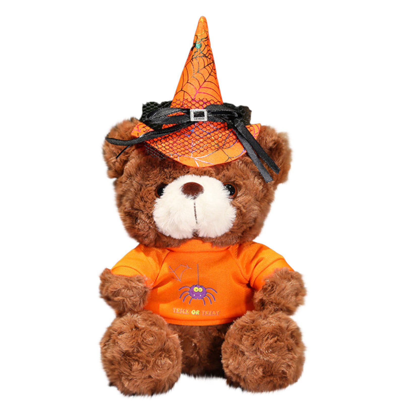 2025 Upgraded Halloween Teddy Bear Plush Doll Hat Wearing Bear Doll Clearance Sale Langlia