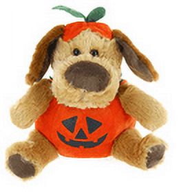 Made By Aliens Plush Halloween Teddy Bear with Pumpkin - Soft Toy, Home Decor - Gifts for Kids & Toddler Baby - 9 Inches (Halloween Bear) Made by aliens