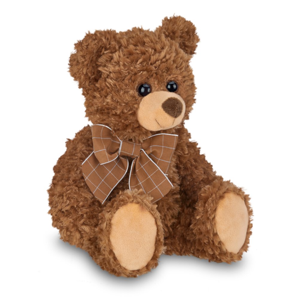 Bearington Lil' Reggie Brown Plush Stuffed Animal Teddy Bear, 12 inches Bearington Collection