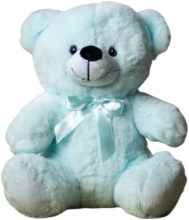 9-Inch Baby Blue Bean Plush Teddy Bear – Soft and Cuddly Collectible Toy – Perfect Gift for Kids Ages 3+ Plush Gear