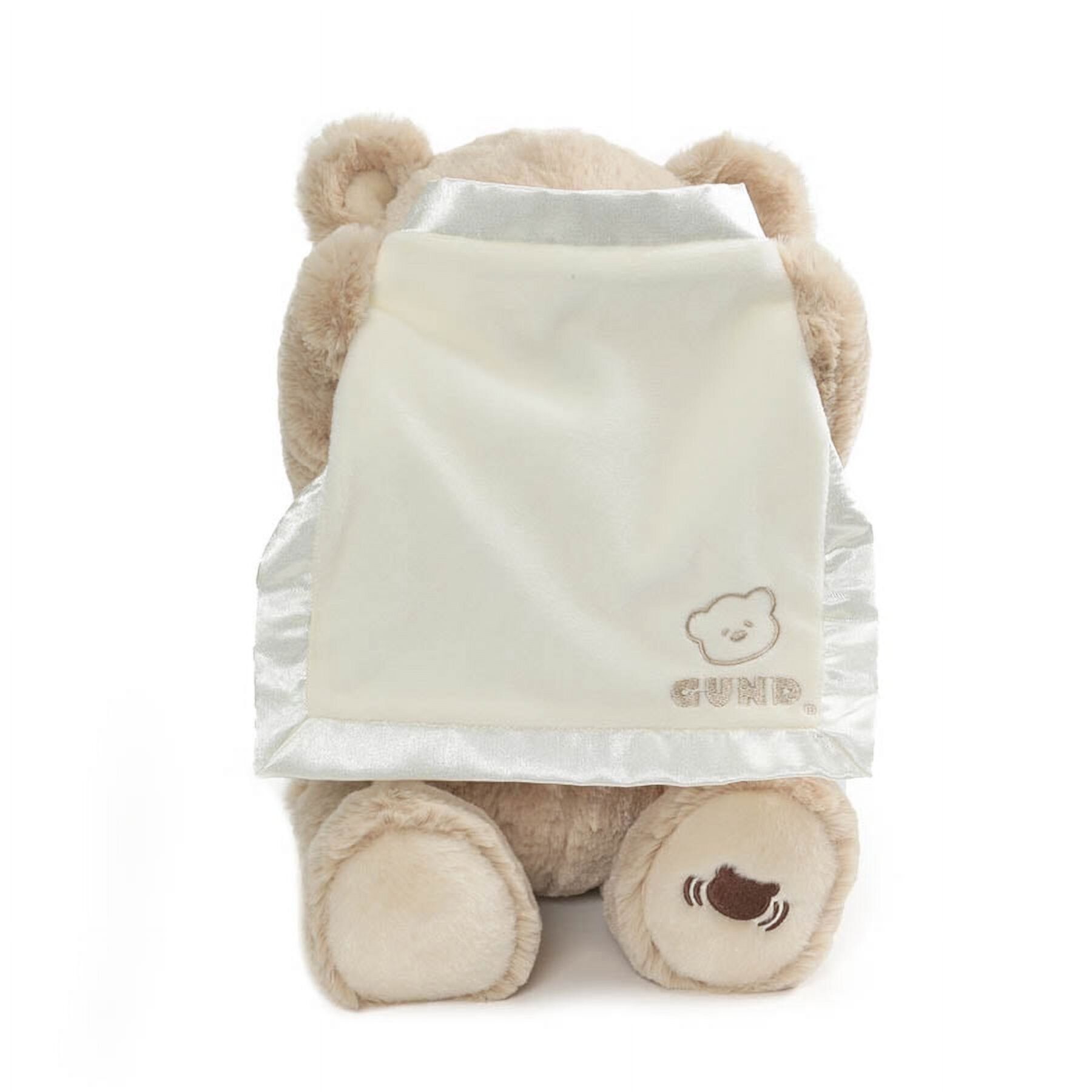 GUND Peek-A-Boo Teddy Bear Animated Stuffed Animal Plush, 11.5" GUND