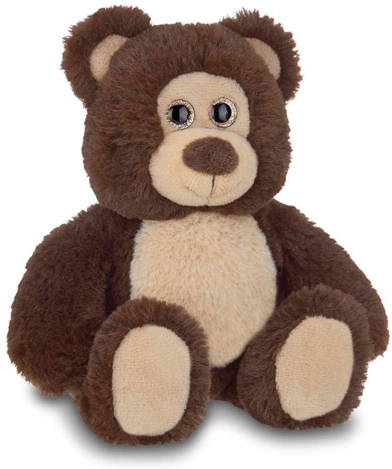 Bearington Collection Lil' Beau Small Chocolate Brown Plush Stuffed Animal Teddy Bear, 7 inches for Child Bearington Collection