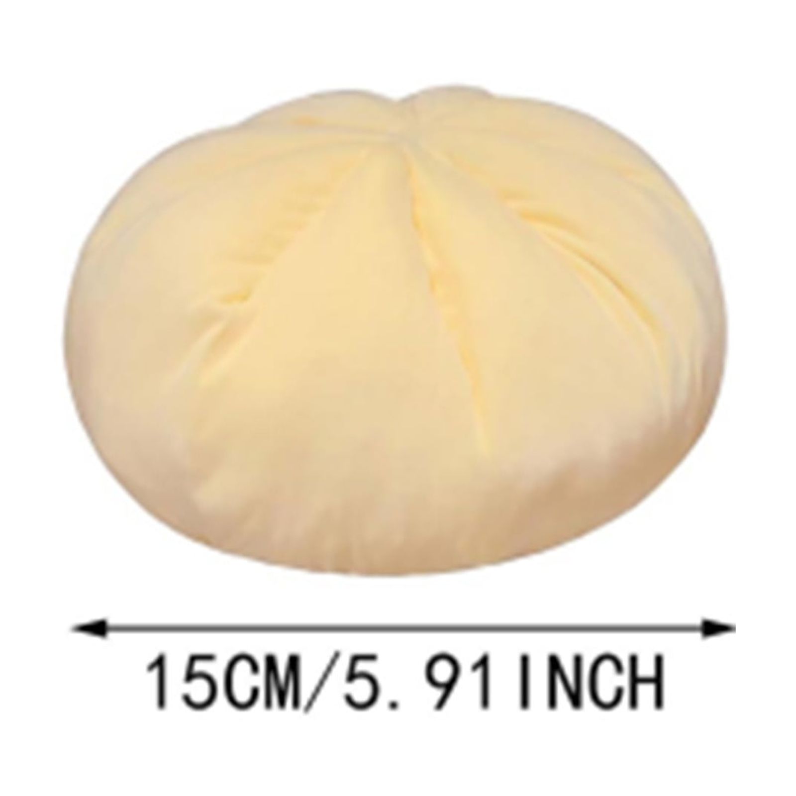 Doll*1 Big Sale! Simulation Steamed Stuffed Bun Plush Pillow Giant Creative Steamed Stuffed Bun Plush Toy Food Plushie Soft Sofa Headrest for Women Pillow Cushion Home Decor Kids Toy Birthday Gift MiaToy