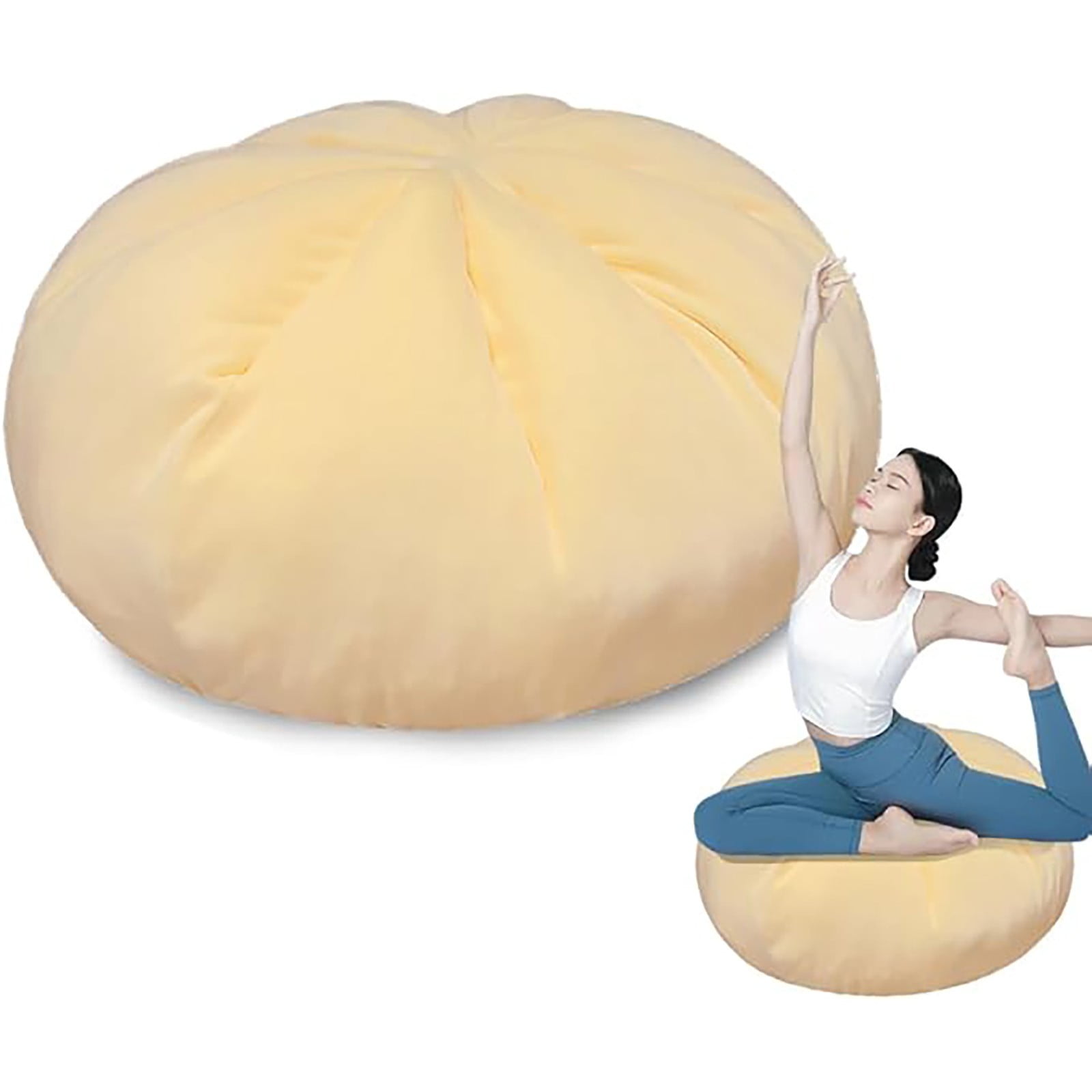 Steamed Stuffed Bun Plush Pillow Giant Creative Steamed Stuffed Bun Plush Toy Food Plushie Soft Sofa Headrest For Women Pillow Cushion Home Decor Kids Toy Birthday Gift HAZUUNN