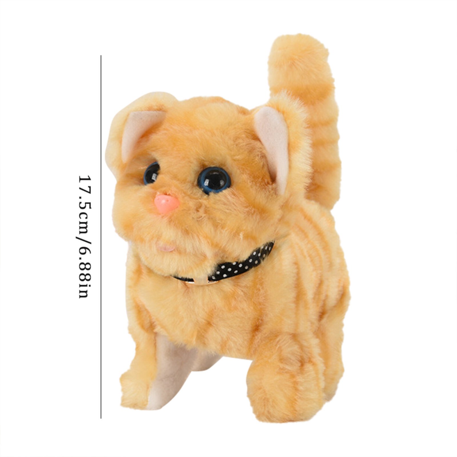 Chicken for Chickens Electric Plush Toy Walk Will Call Will Move Machine Plush Toy Cat Pet Children's Giant Plush Sandistore