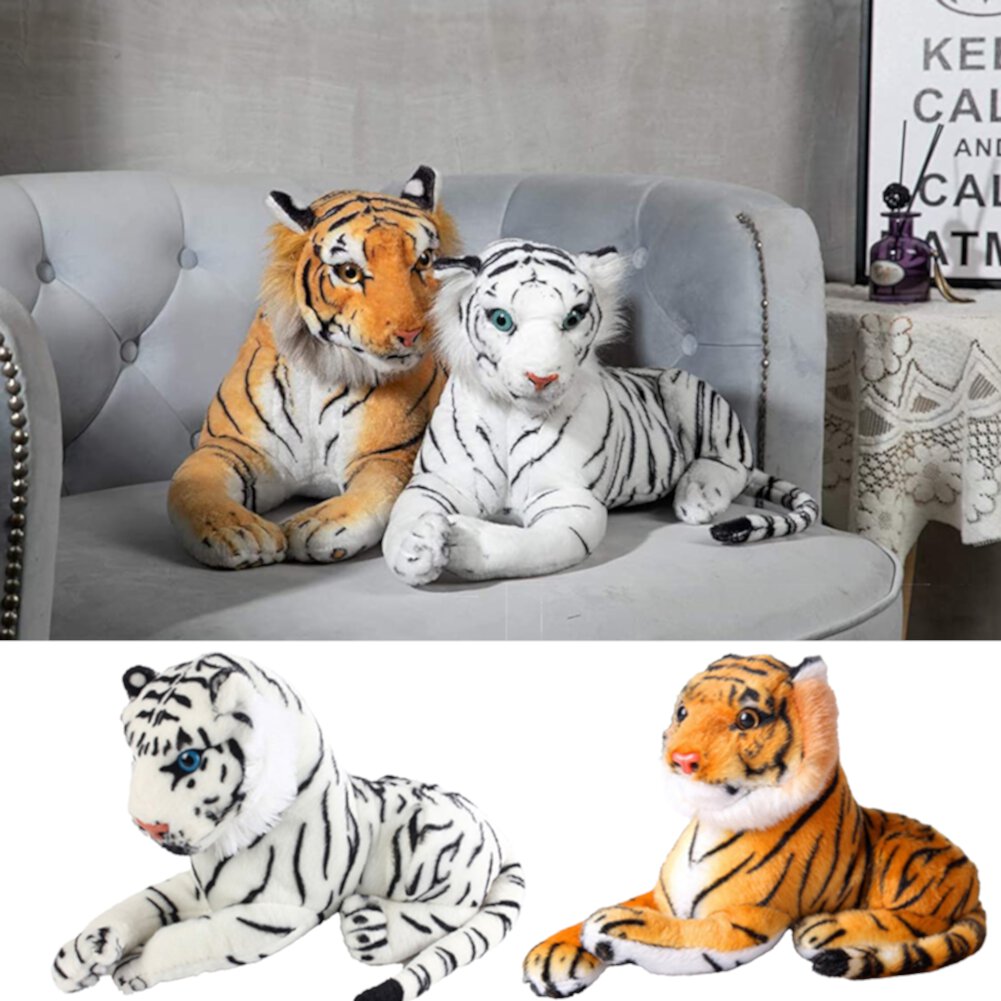 LINASHI Cute Soft Tiger Stuffed Animal Giant Animal Tiger Plush Toy Tiger Pillow Suitable for Children's Birthday Gifts for Children LINASHI