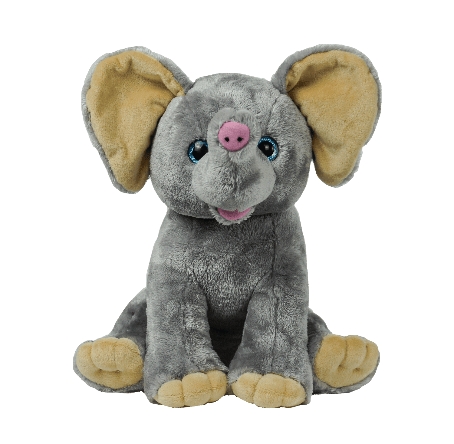 Ellie The Elephant Adorable Stuffed Animal, Ultra-Soft 16-Inch Giant Elephant Plush Toy, Stuffed Huggable Plush Toy for Kids, Toddlers, Birthday, Room Decor New Plush Gear