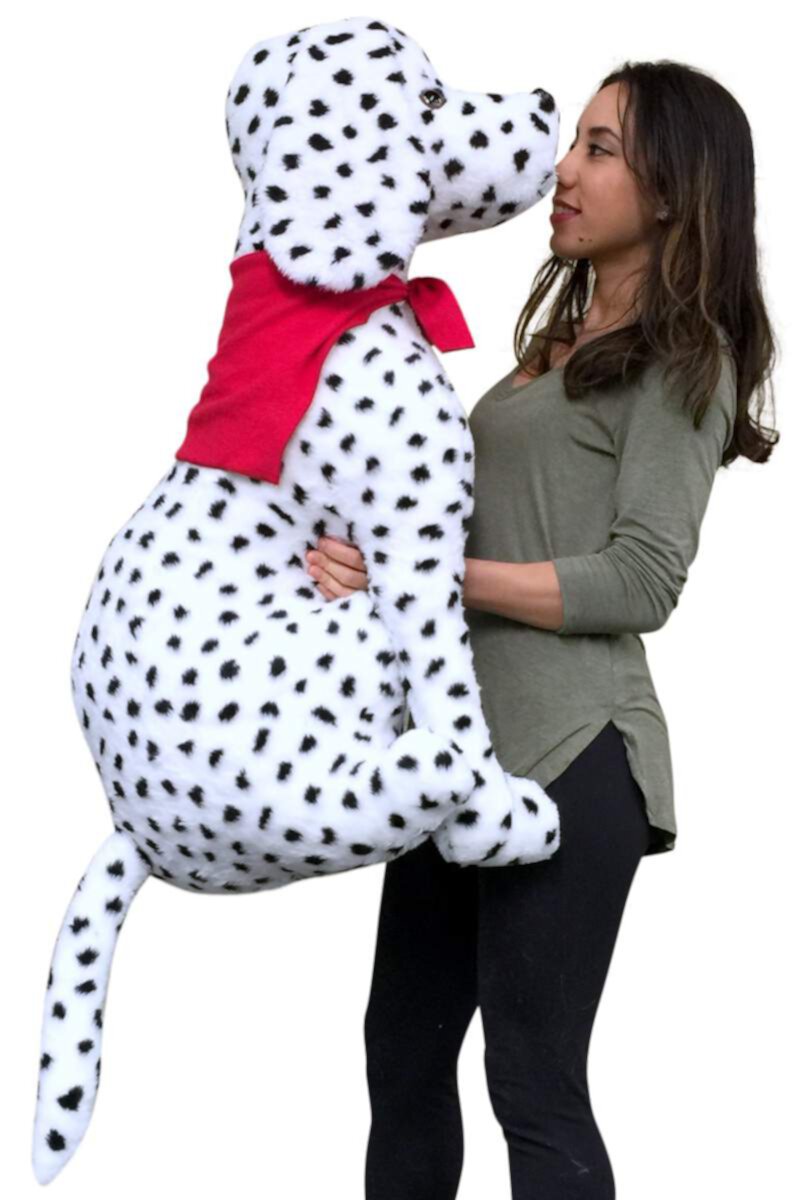 American Made Giant Stuffed Dalmatian 36 Inch Soft Big Plush Fire Dog Big Plush