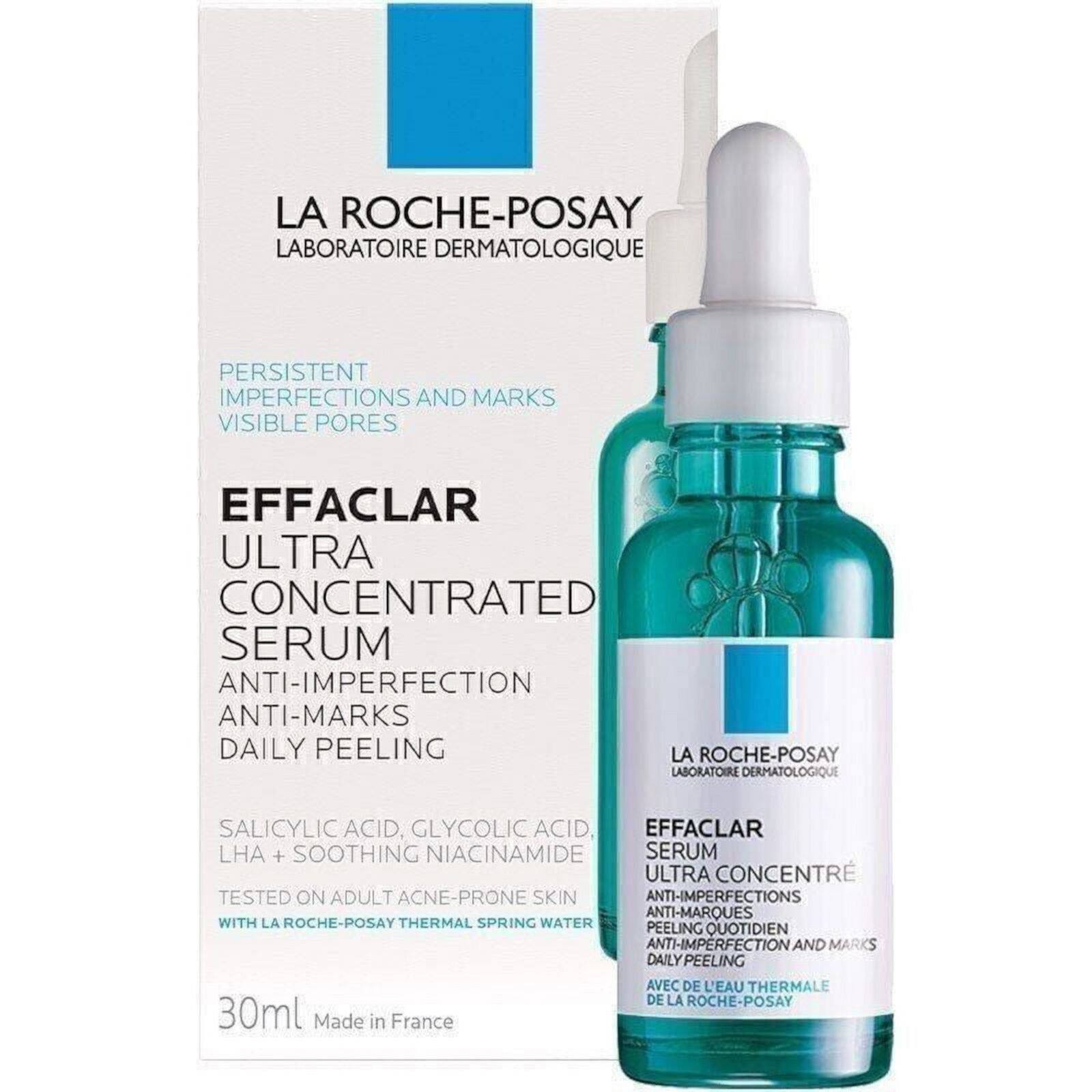 30ML La Roche Posay EFFACLAR SERUM Serum Anti-Wrinkle Concentrate Repairin La Roche Posay