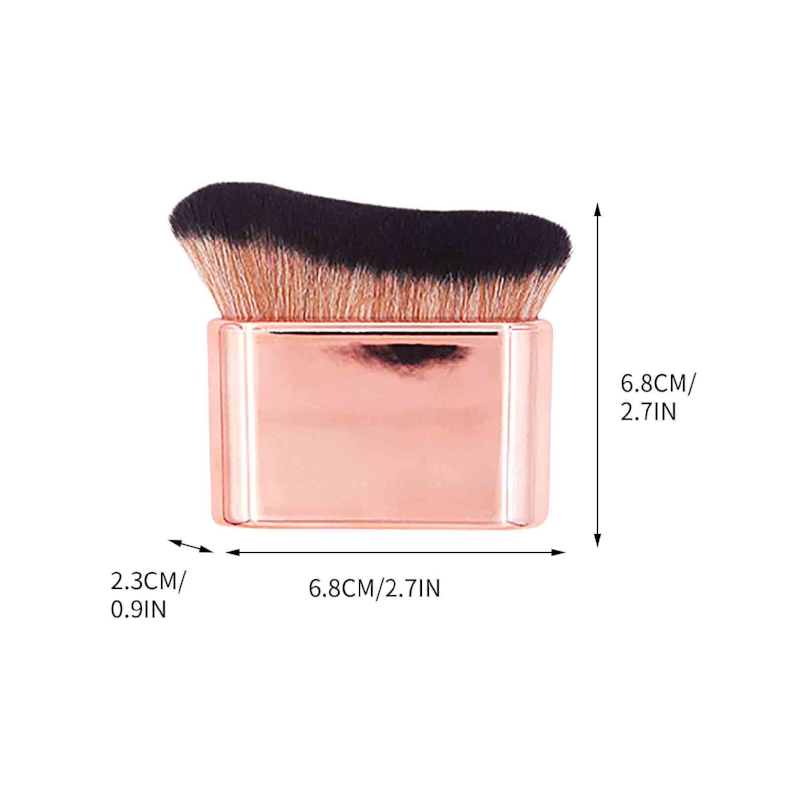 BadyminCSL Self Tanner Brush Large Kabuki Brush for Body Sunless Tanner Makeup Brushes Face Makeup Brush for Foundations Blusher Shadow Bronzer BadyminCSL