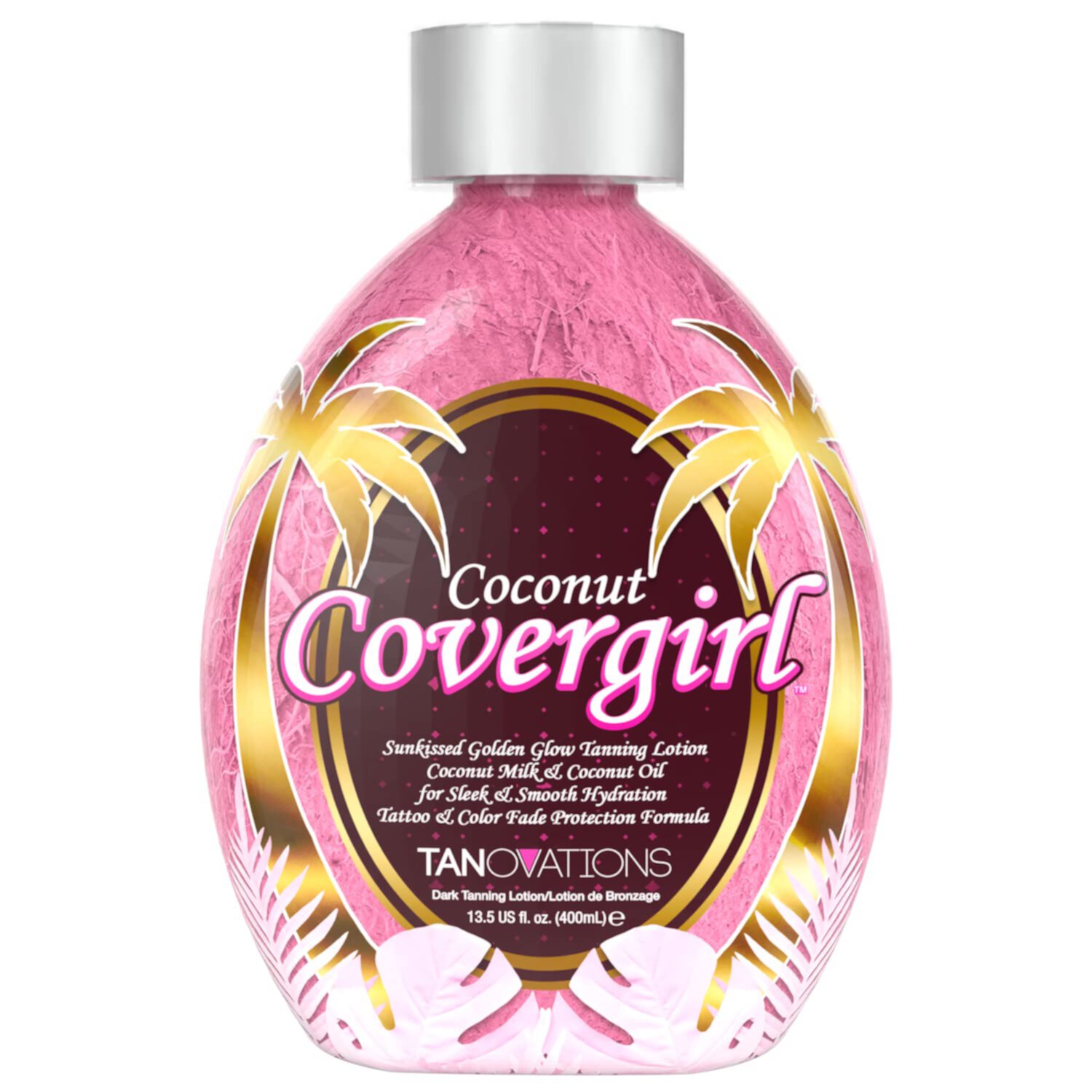 New Ed Hardy Tanning Coconut Cover girl Tanning Lotion - Skin Softening Sunkissed Golden Glow Tanning Lotion - Coconut Milk & Coconut Oil for Sleek & Smooth Hydration Ed Hardy