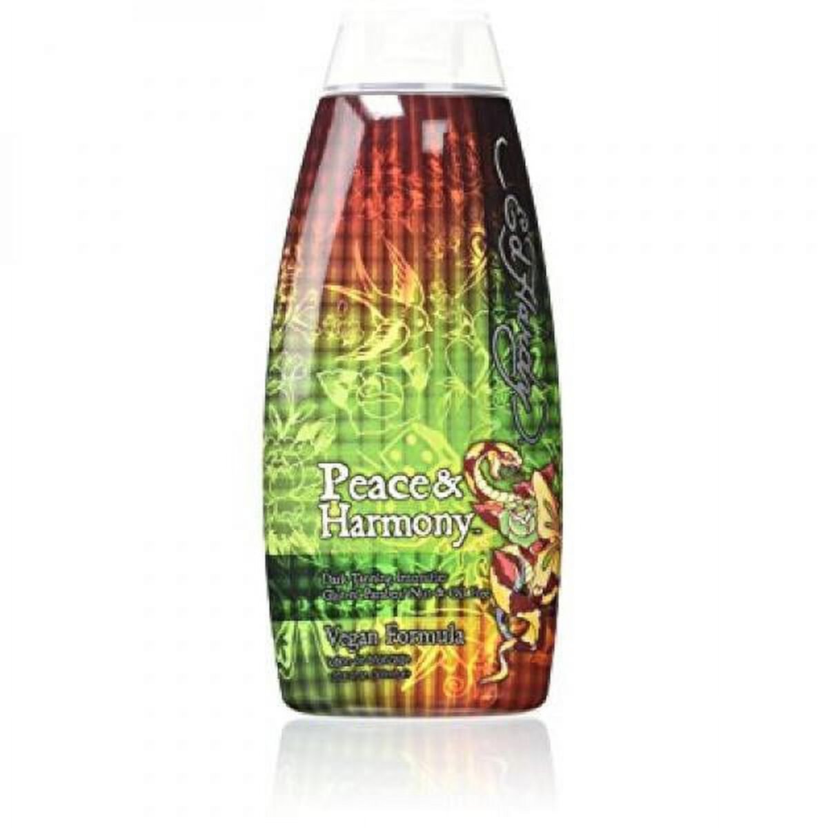 Ed Hardy Peace & Harmony Tanning Intensifier Bronzing Moisturizer Lotion 10 Oz Ed Hardy