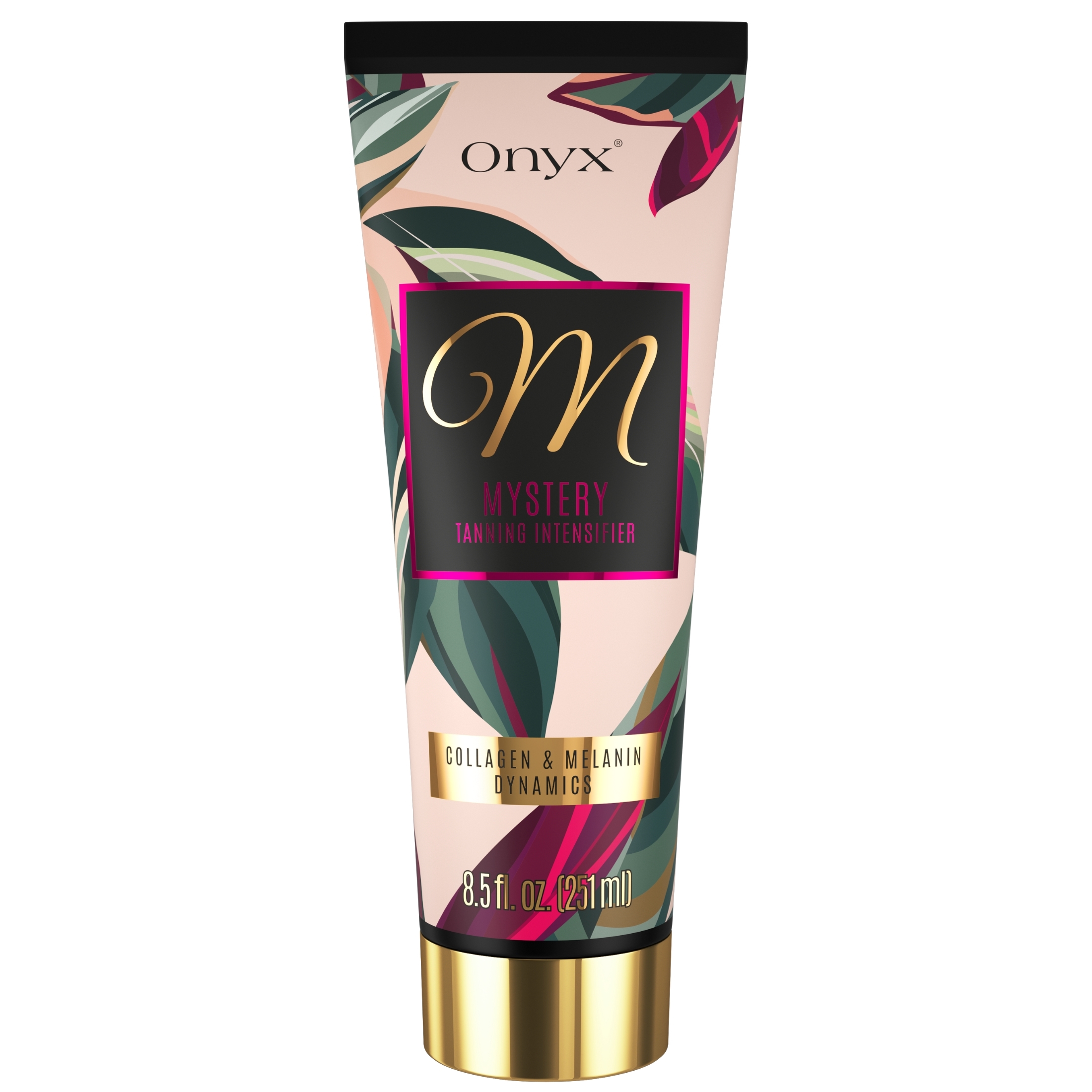 Onyx Mystery Indoor & Outdoor Tanning Accelerator – Bronzer-Free Lotion with Collagen & Hydration Boost for Stain-Free Results Onyx