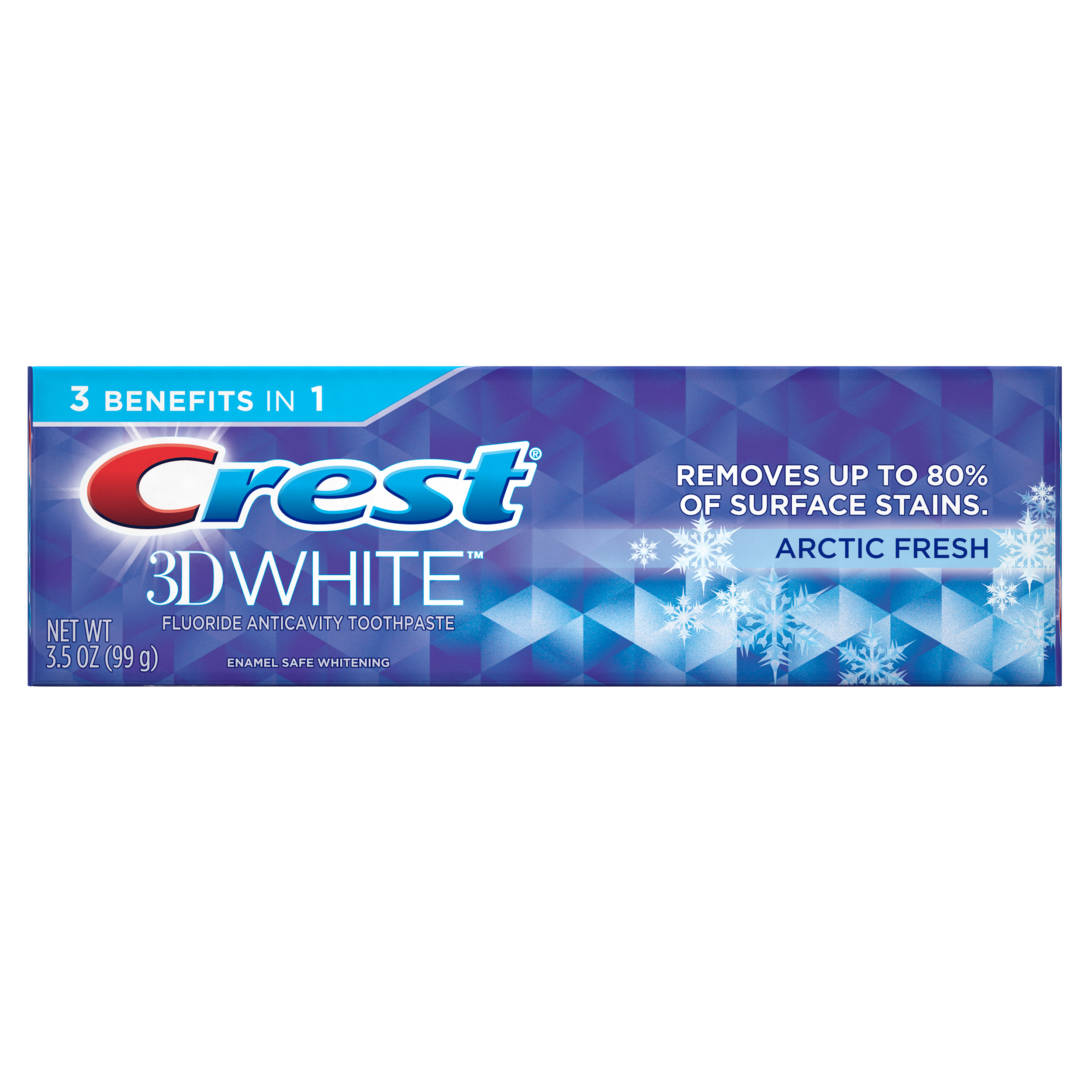 Crest 3D White Arctic Fresh Whitening Toothpaste, Icy Cool Mint, 3.5 Oz Crest