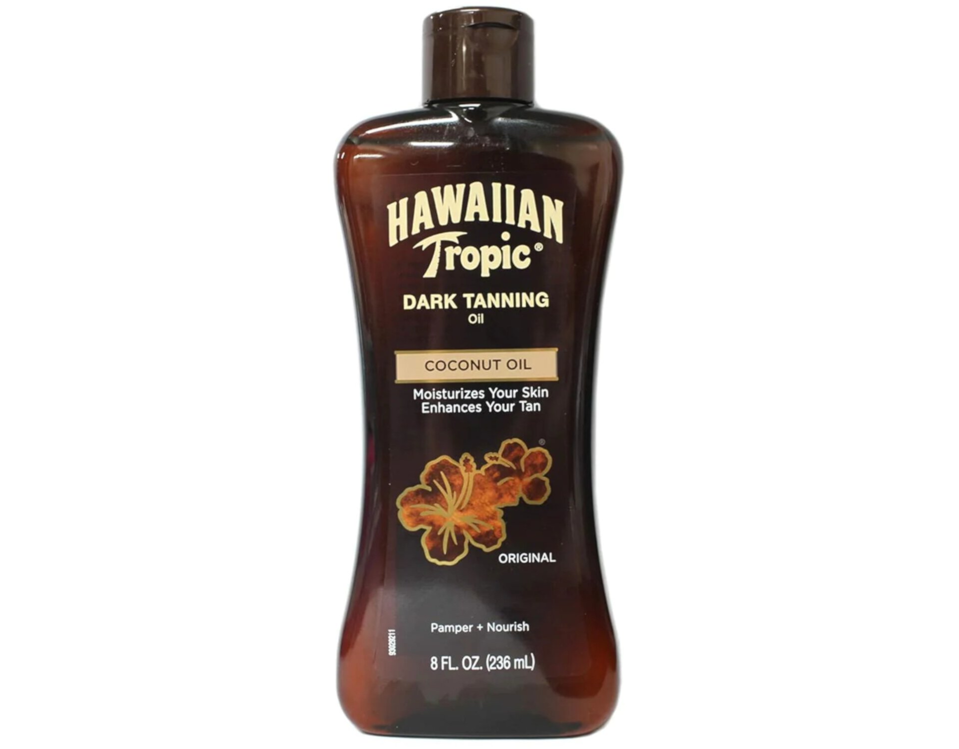 Питательное увлажняющее масло для загара, тёмное, 240 мл Hawaiian Tropic