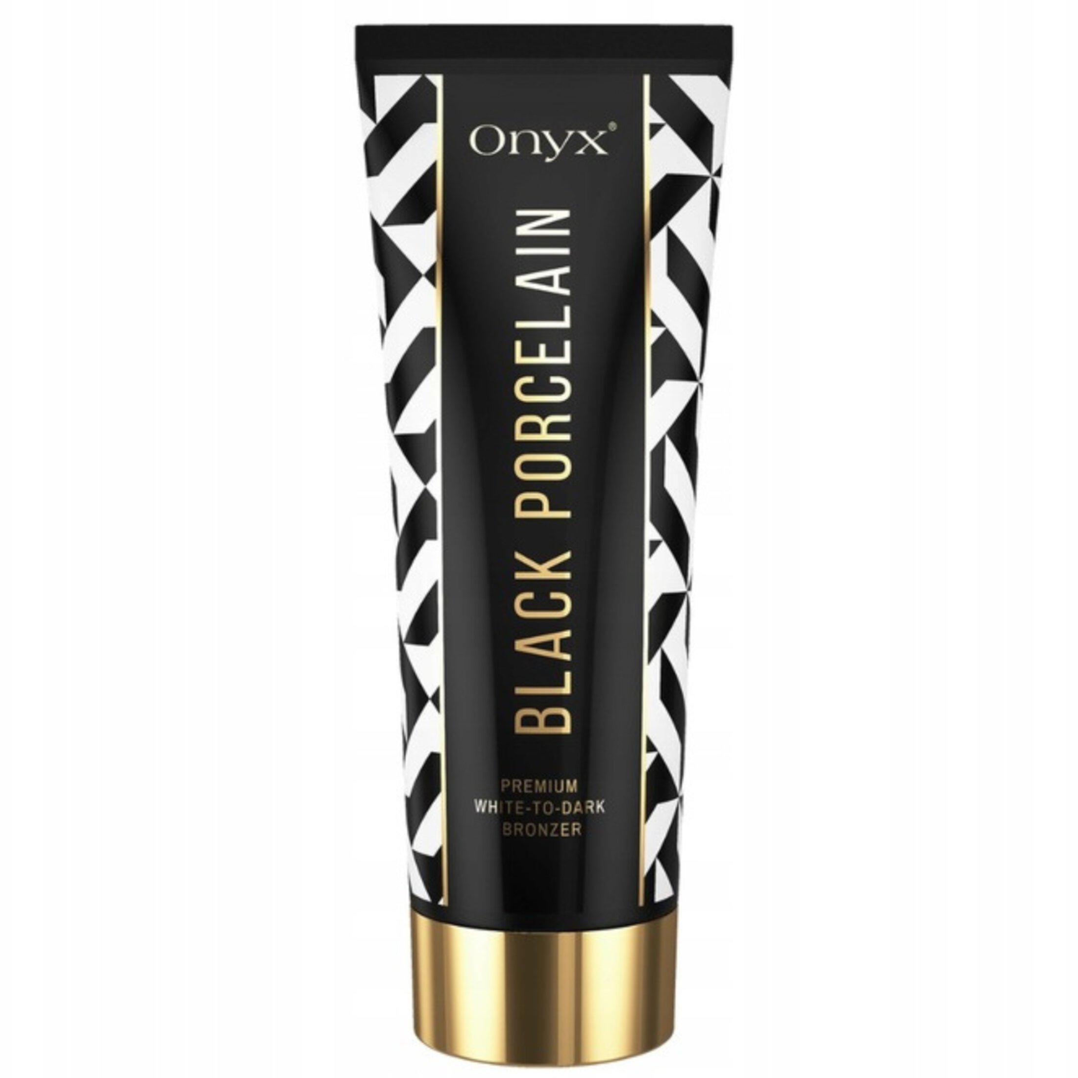 Onyx Black Porcelain Tanning Lotion – Bronzing Effect with Gradual Darkening, No-Stains, No-Streaks Formula for Tanning Beds Onyx