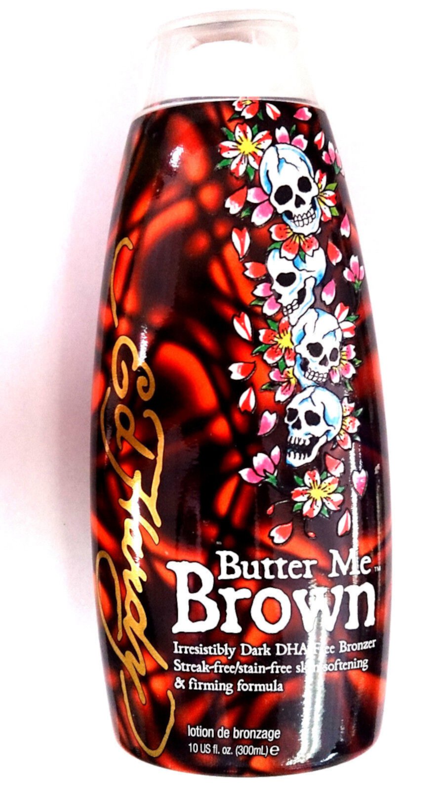 Ed Hardy Butter Me Brown Indoor Tanning Bed Lotion Bronzer Ed Hardy