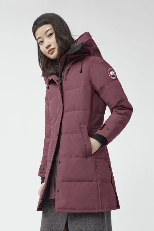 Парка Shelburne Fusion Fit Heritage с меховой опушкой и стильным силуэтом Canada Goose