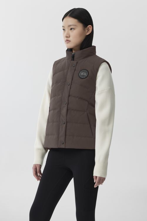 Женский Пуховой и верхний жилет Canada Goose Freestyle Vest Black Label Canada Goose