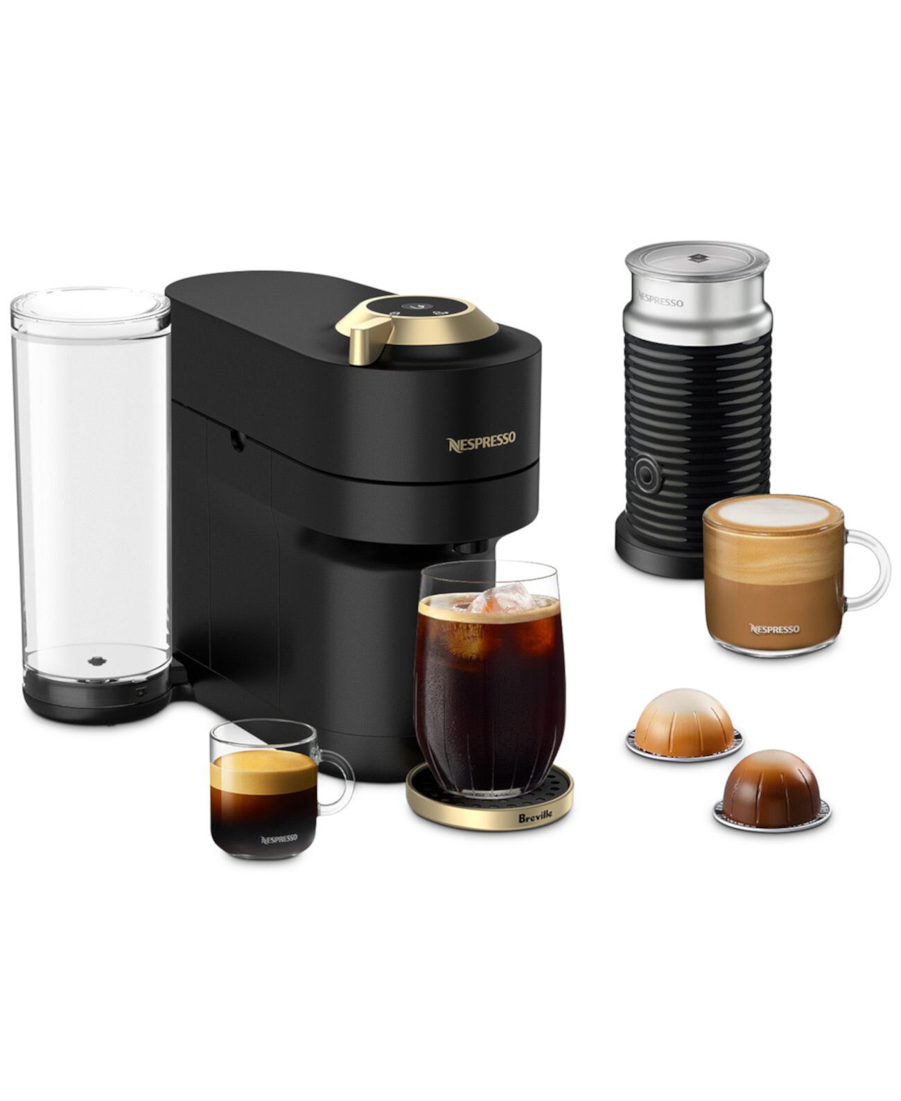 Limited-Edition Vertuo Pop+ Deluxe Coffee and Espresso Maker by Breville Nespresso