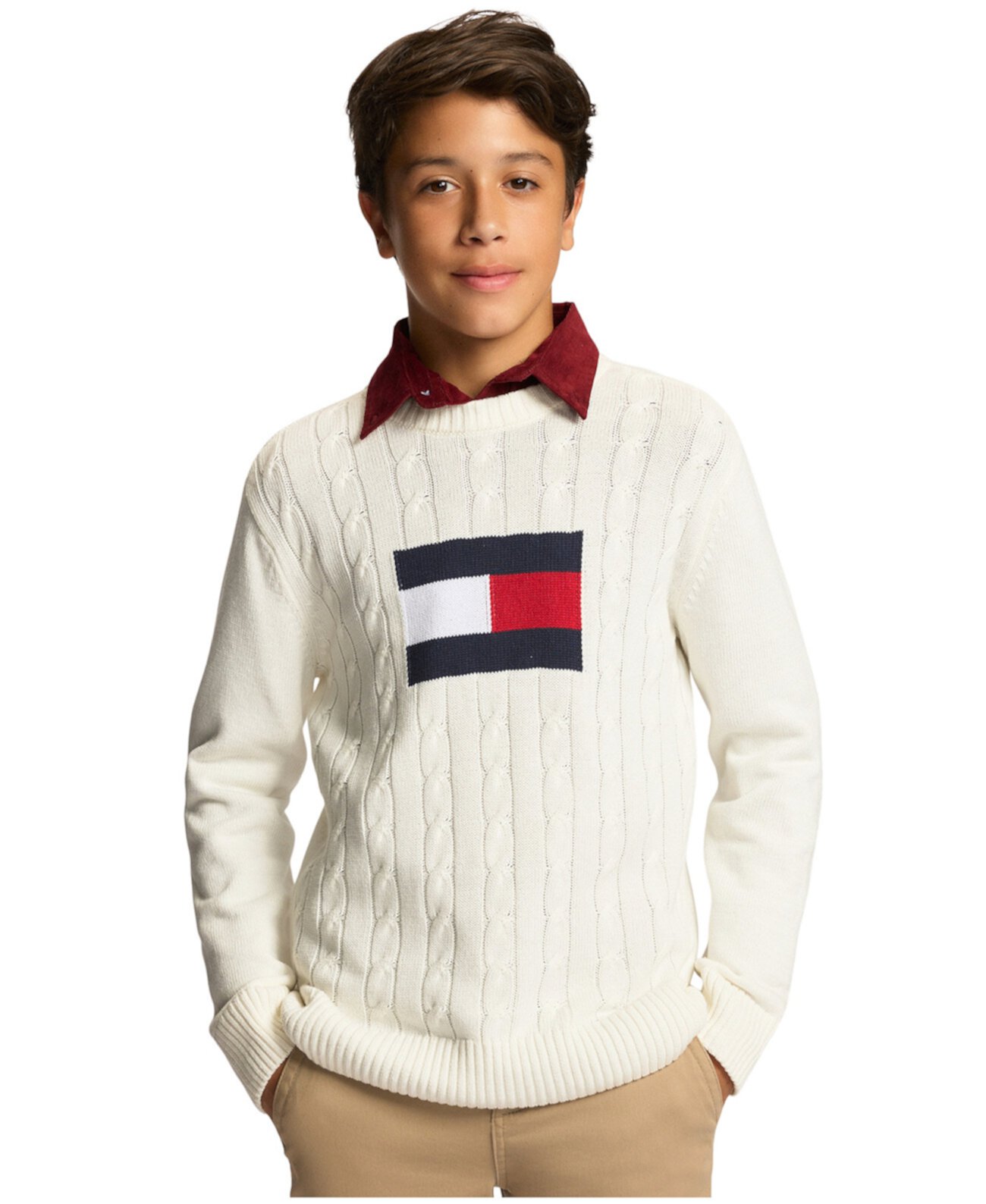  Рубашка Tommy Hilfiger Вельветовая Tommy Hilfiger