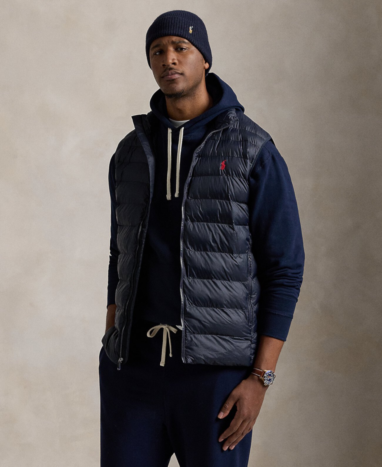 Мужской Пуховый и верхний жилет Polo Ralph Lauren The Colden Packable Polo Ralph Lauren