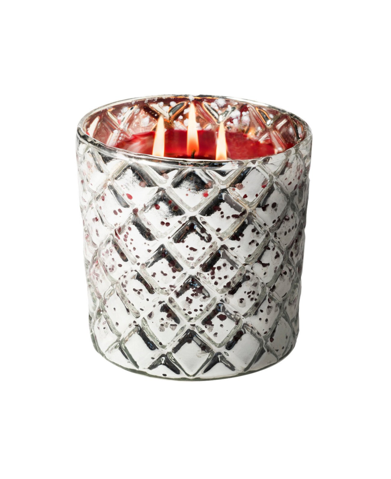 The Smell of Christmas Diamond Pattern Candle,20oz Aromatique