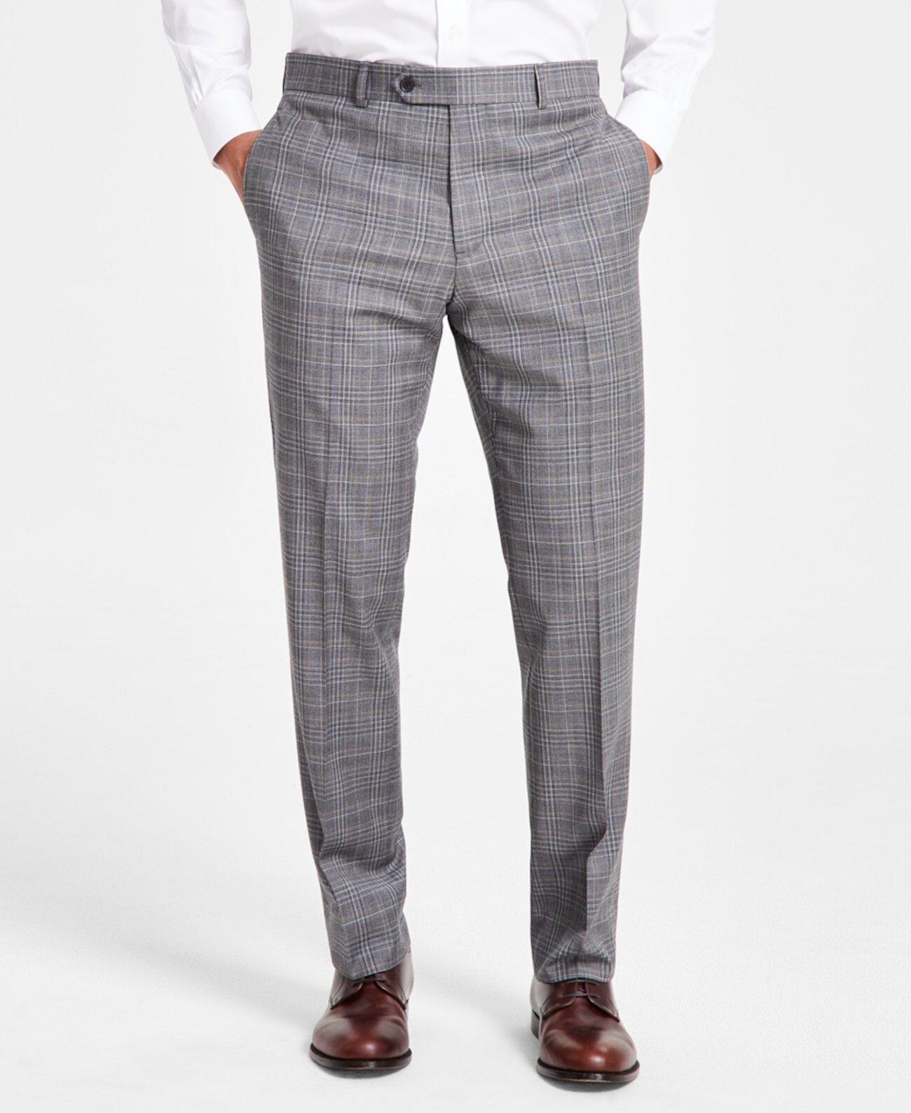 Men's Classic-Fit Wool Blend Suit Pants Brooks Brothers