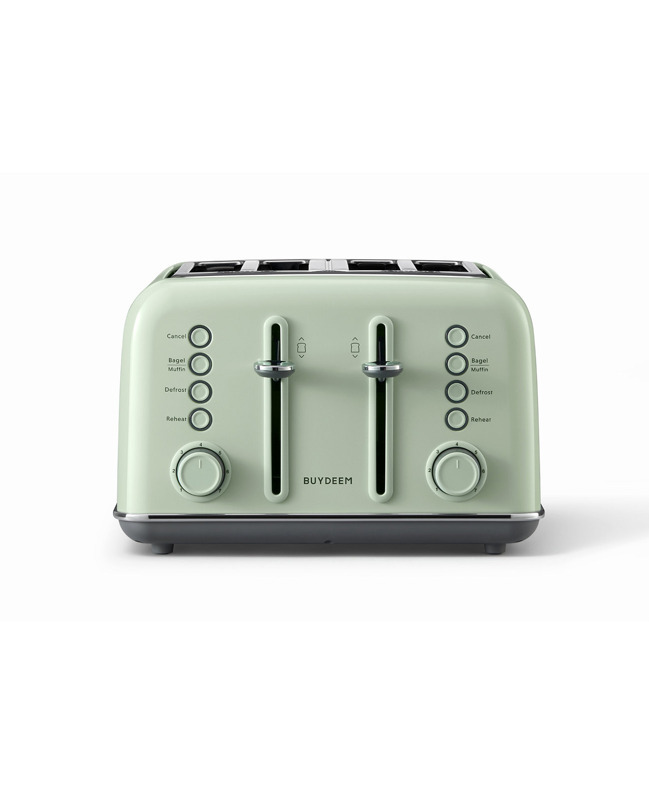 Colorful Metal 4-Slice Toaster BUYDEEM