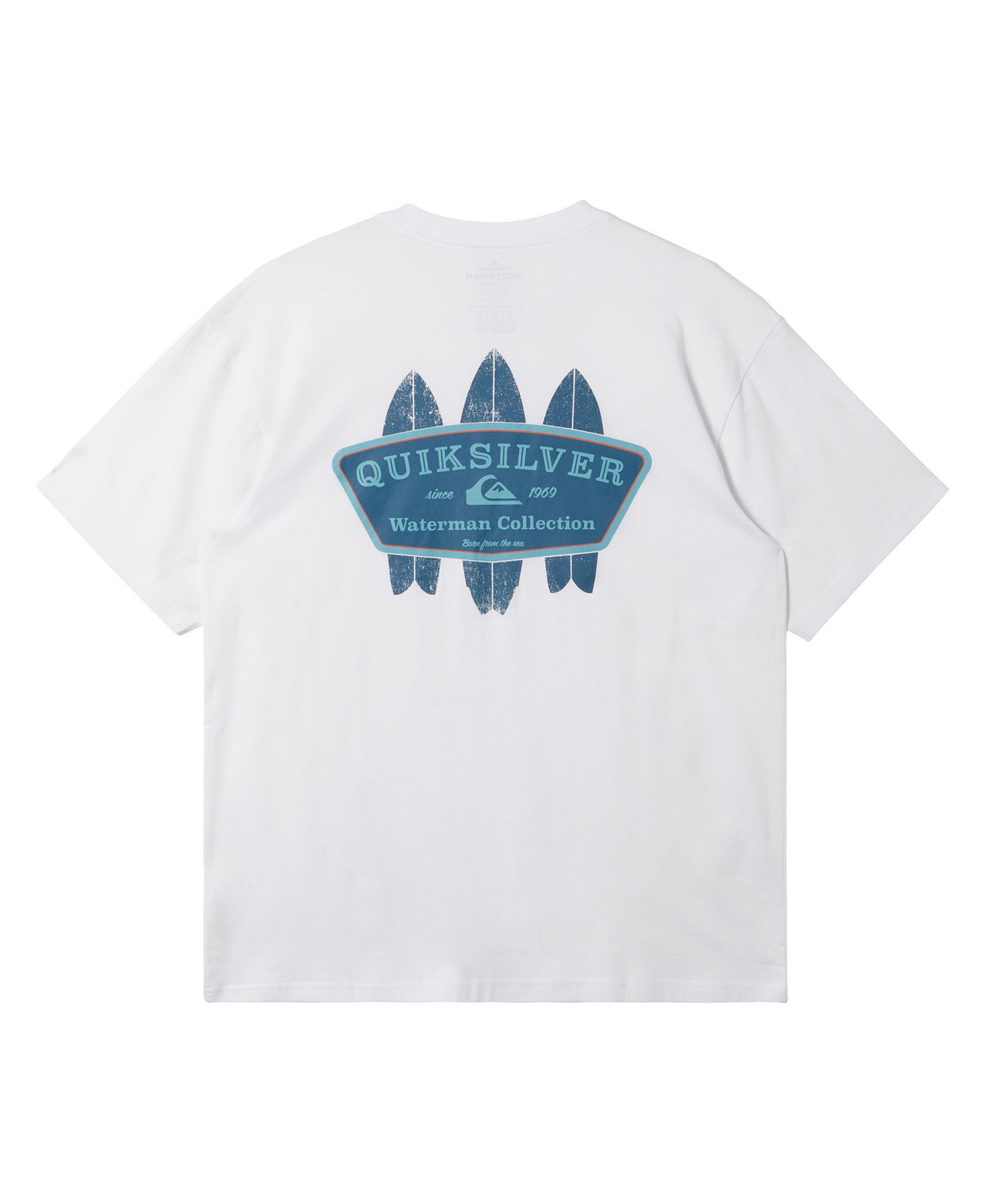 Мужская Футболка Quiksilver Waterman Twinz Qmt0 Quiksilver Waterman