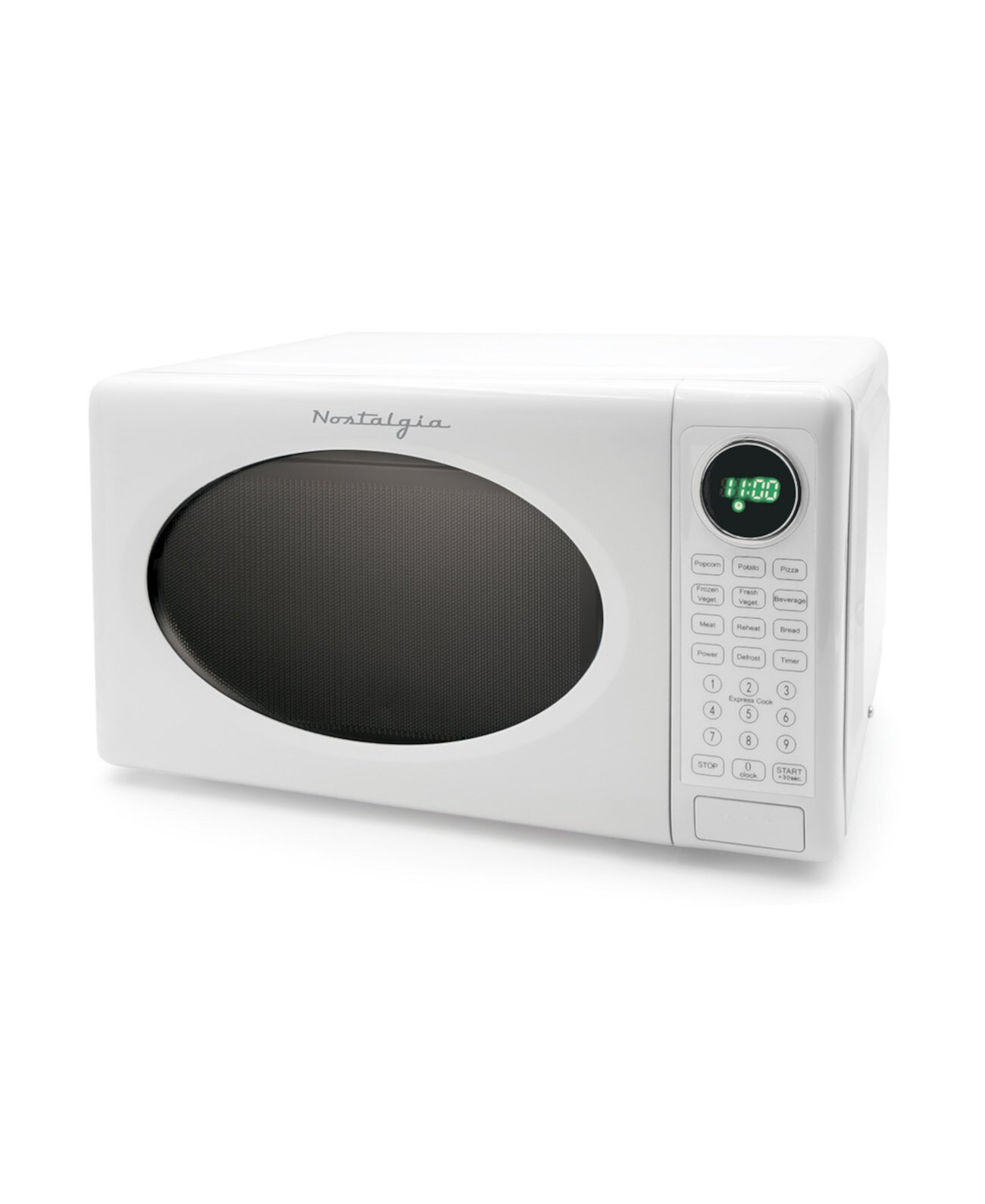 0.7 Cubic Feet Retro Microwave Oven Nostalgia