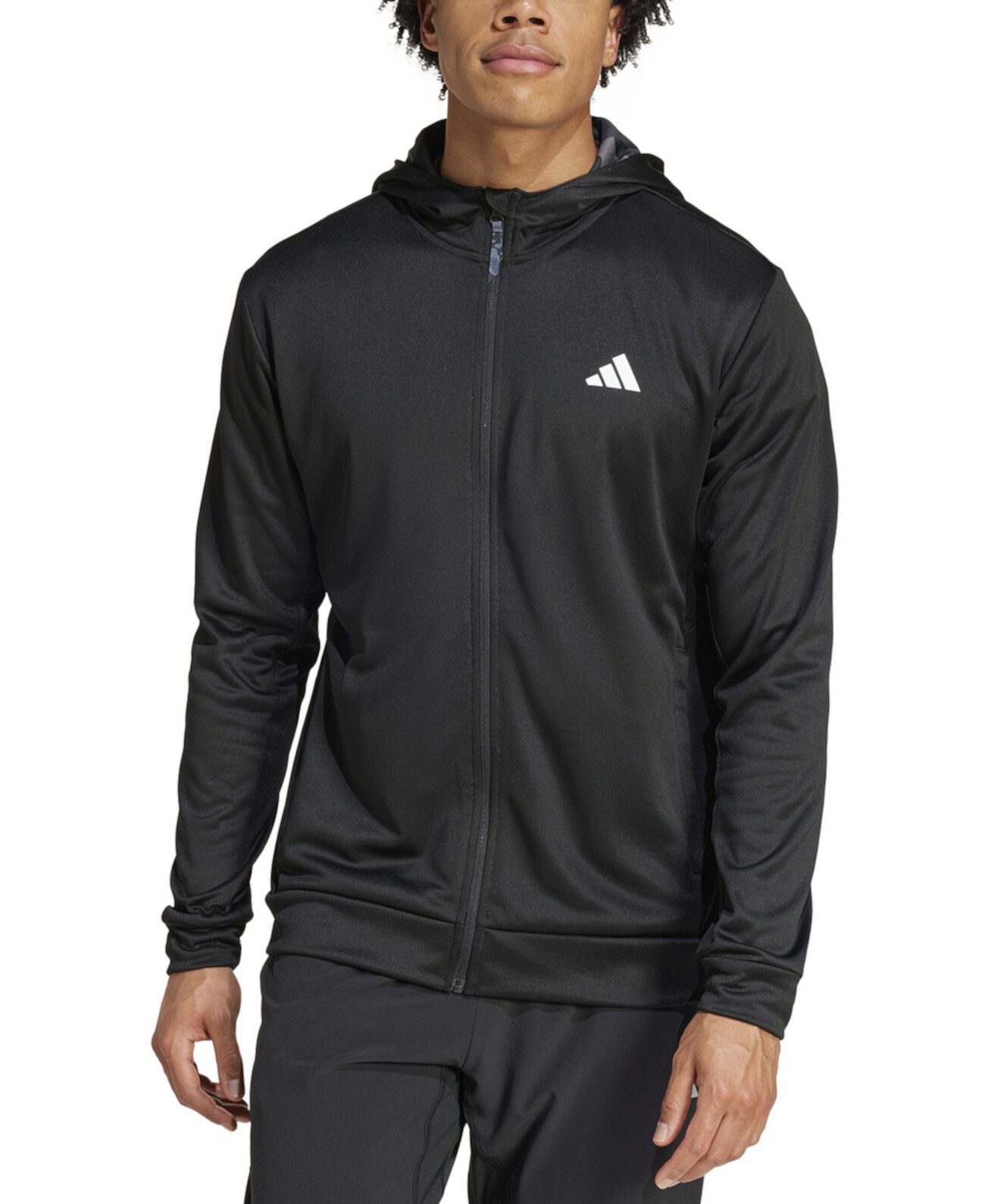 Мужская Толстовка Adidas AEROREADY Camo-Trim Zip Training Adidas