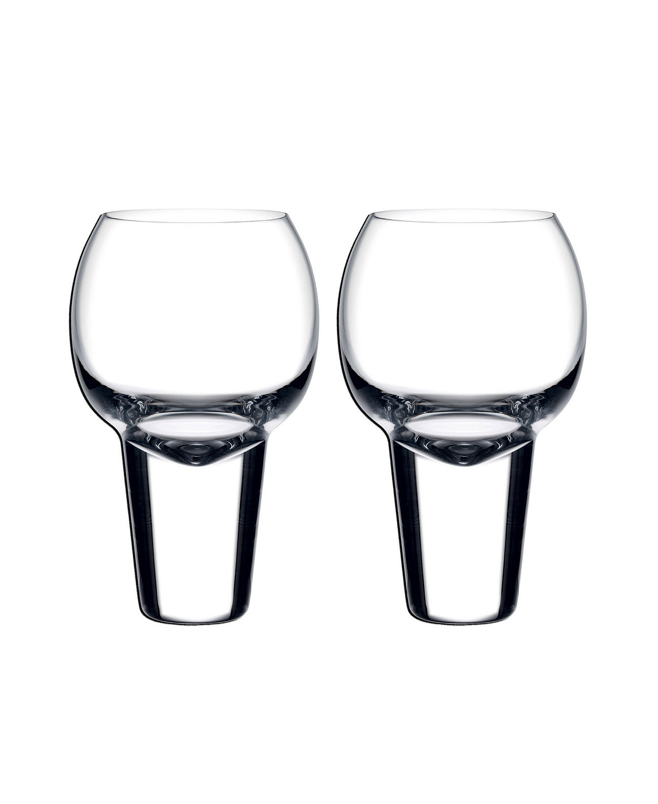 Gravity Medium Cocktail Glasses, Set of 2 Nude Glass