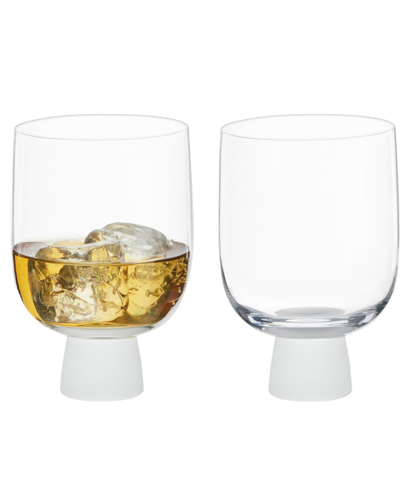 Oslo Double Old Fashioned Tumblers Frost, Set of 2 Anton Studio Designs