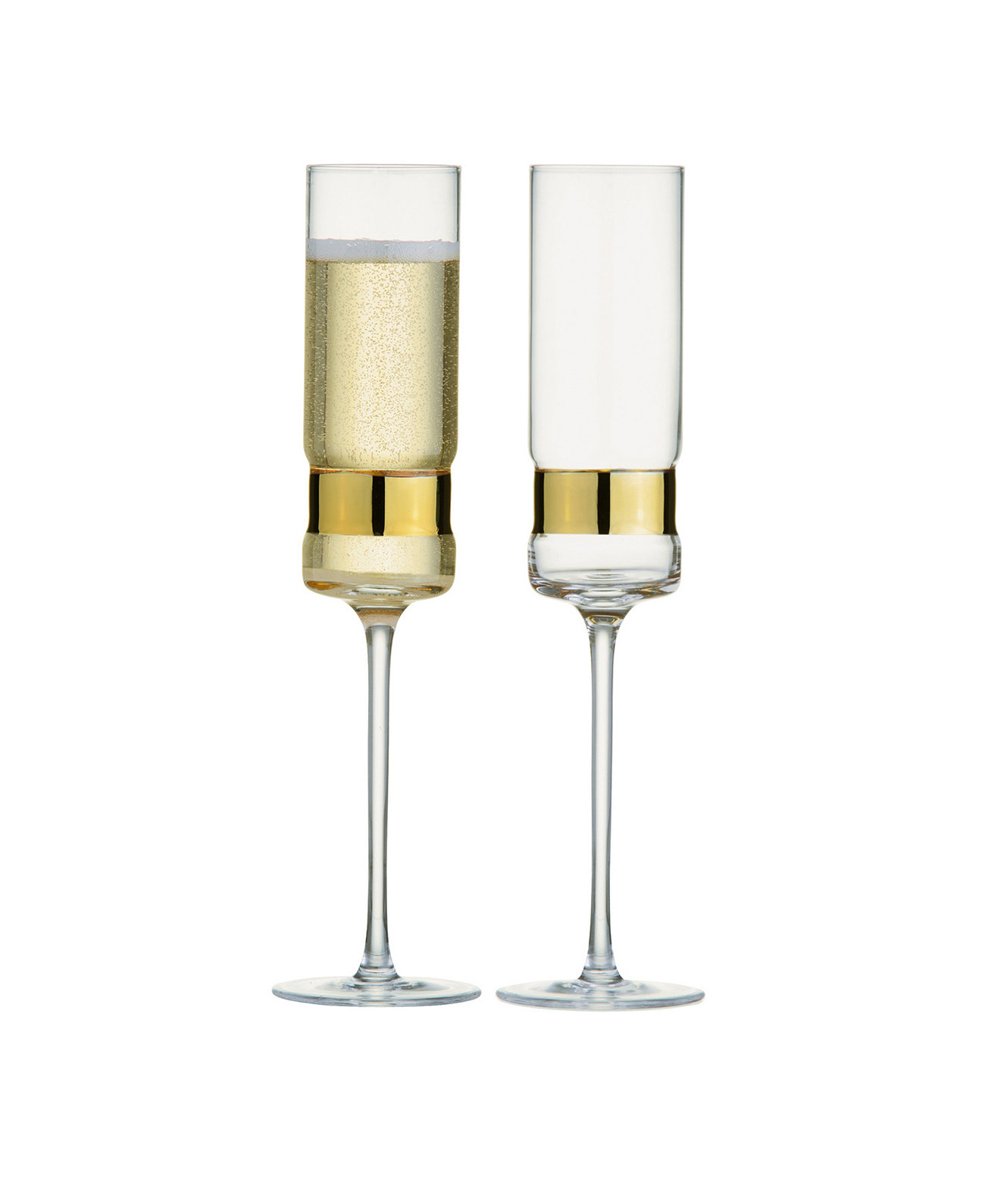 SoHo Champagne Flutes, Set of 2 Anton Studio Designs