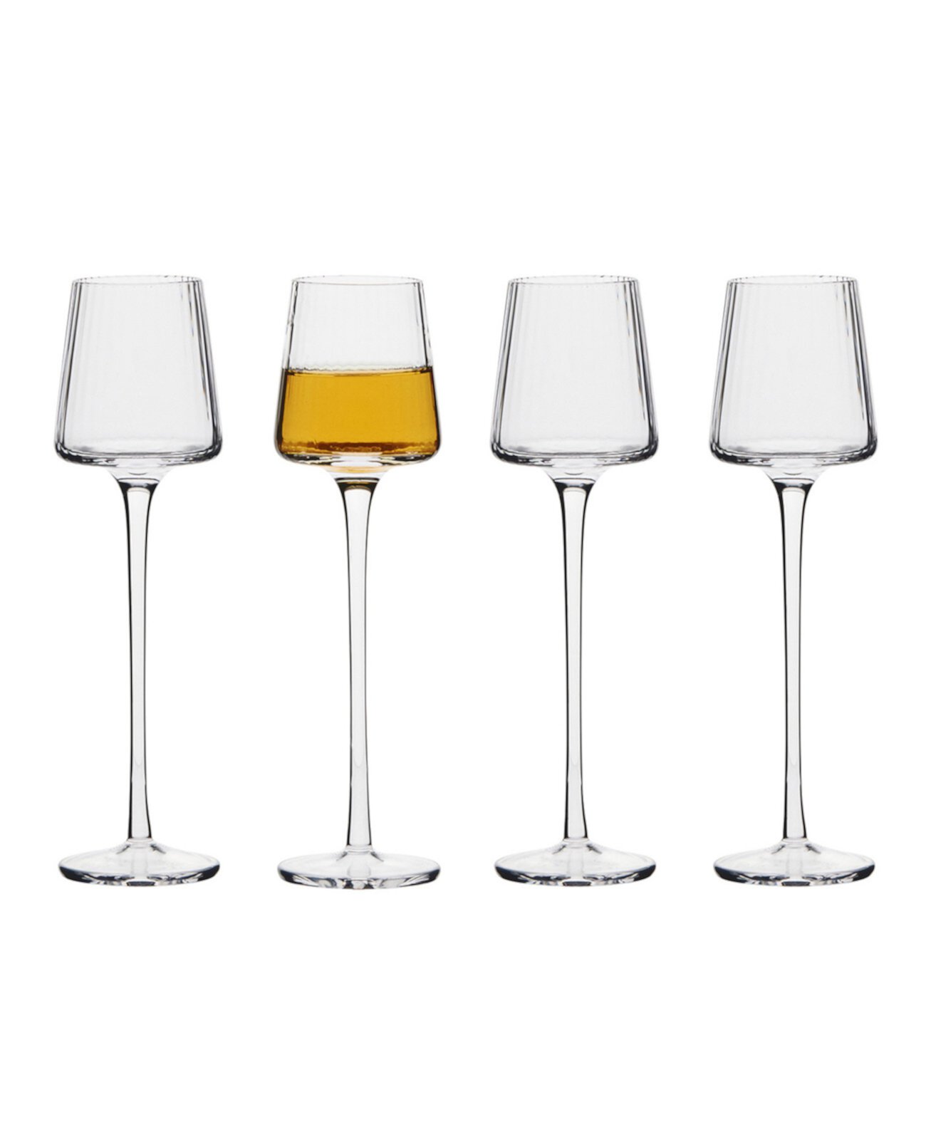 Empire Clear Cordial Glasses, Set of 4 Anton Studio Designs