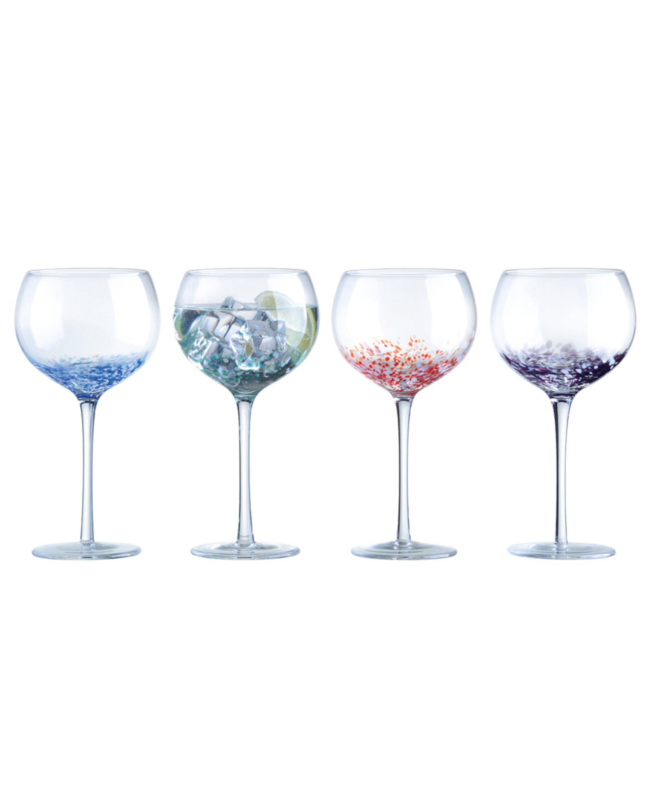 Speckle Gin Glasses, Set of 4 Anton Studio Designs