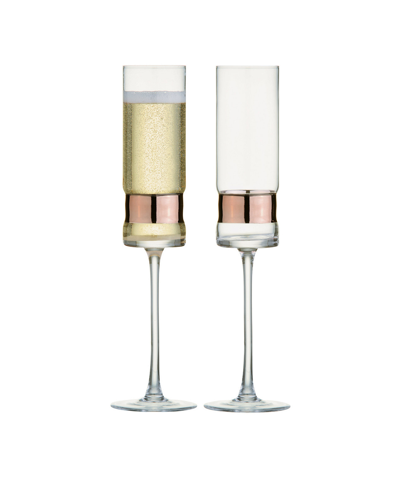 SoHo Champagne Flutes, Set of 2 Anton Studio Designs