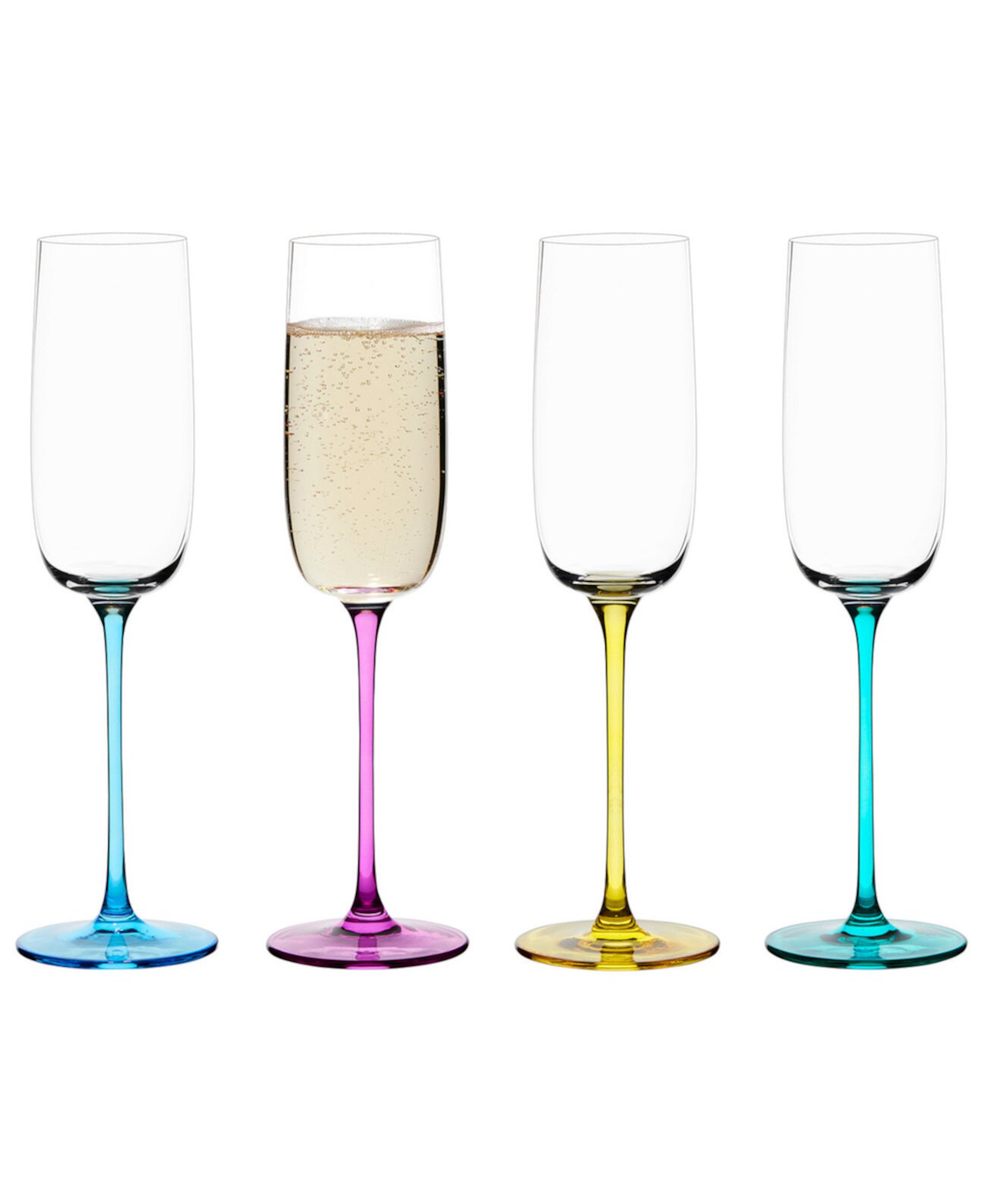 Gala Champagne Flutes, Set of 4 Anton Studio Designs