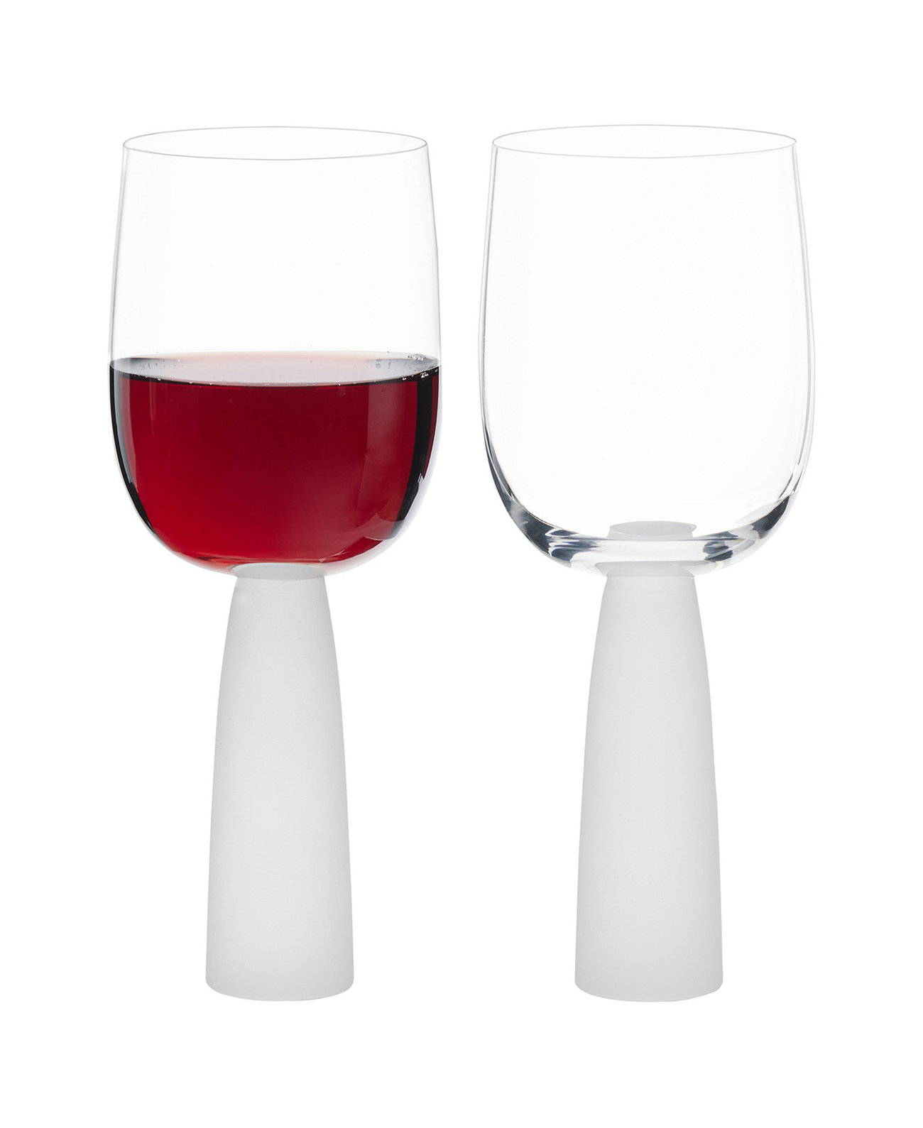 Oslo Wine Glasses Frost, Set of 2 Anton Studio Designs