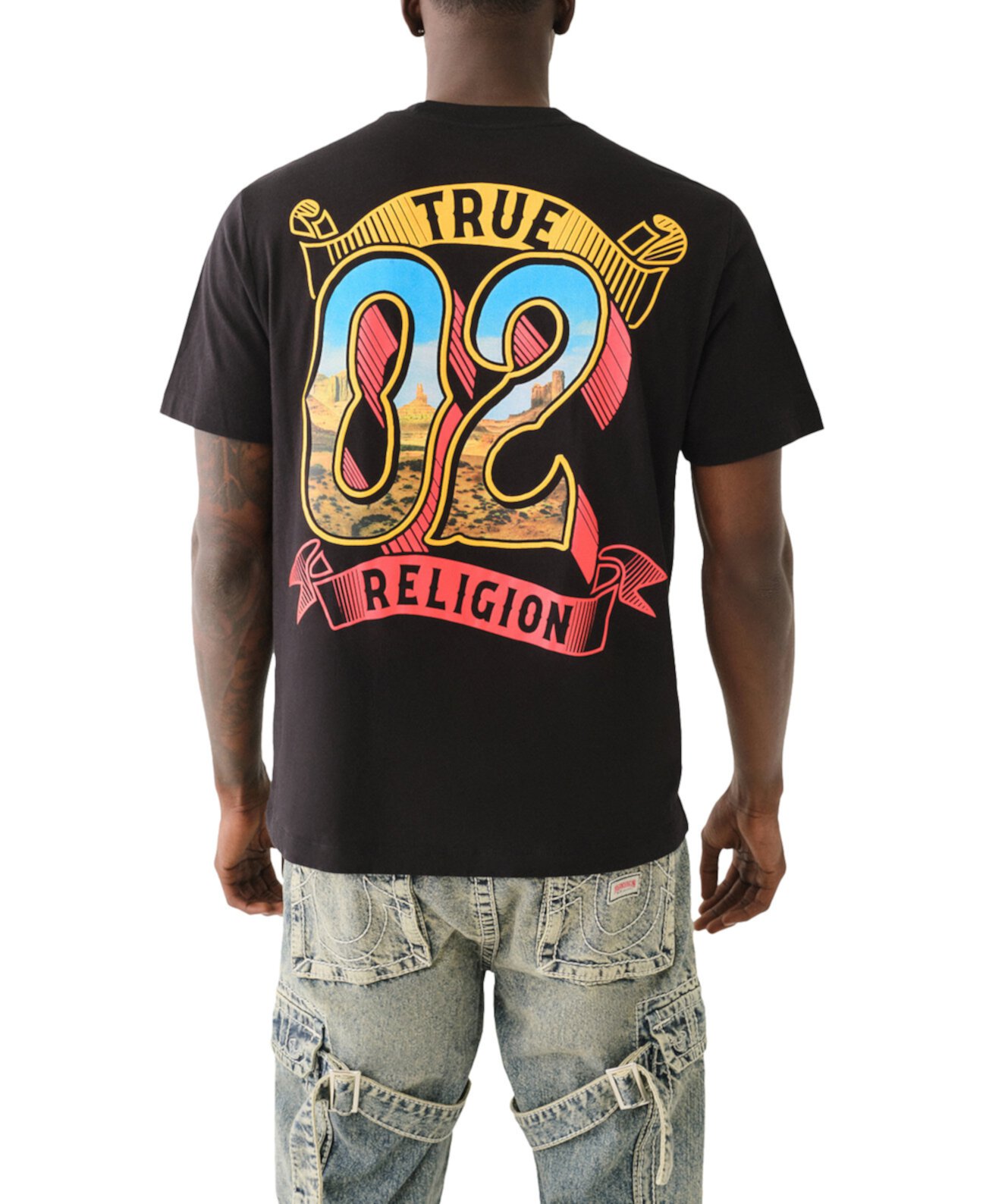 Мужская Футболка True Religion Canyon Graphic True Religion