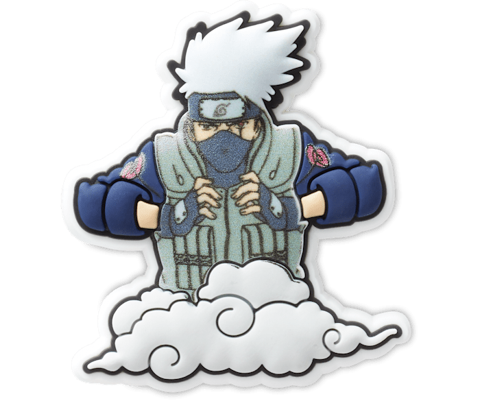 Унисекс Джиббитсы для кроксов Crocs Naruto Kakashi Crocs