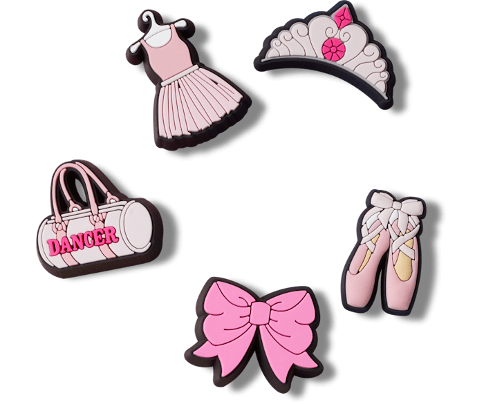  Джиббитсы для кроксов Crocs Ballet Class 5 Pack Crocs