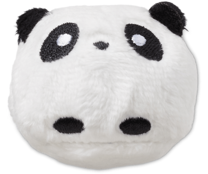  Джиббитсы для кроксов Crocs Squishy Fuzz Panda Crocs